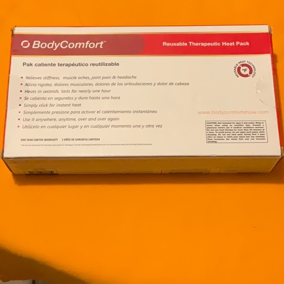 Body Comfort Unisex Reusable Therapeutic Heat Pack, NISB - Picture 3 of 6